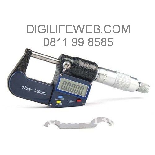 Digital Micrometer 0 25mm Syntek MIC7B